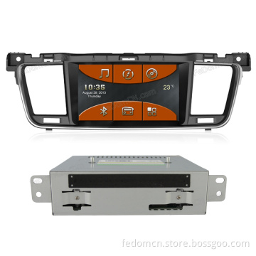 in-Dash Multimedia System Car DVD Player GPS Navigation for Peugeot 508